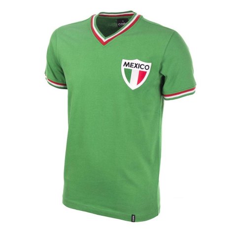 Mexico Pele 1980's Short Sleeve Retro Football Shirt