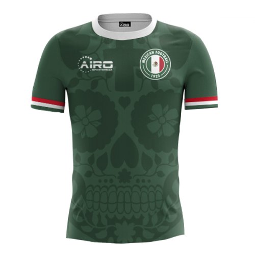 2024-2025 Mexico Home Concept Football Shirt - Womens