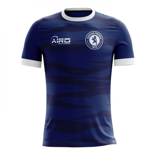 2024-2025 Scotland Home Concept Football Shirt - Womens