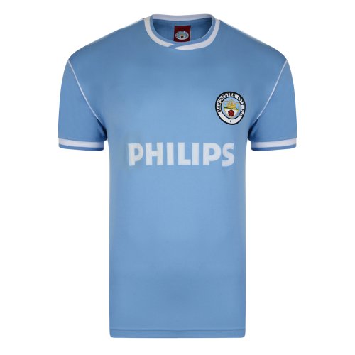 Score Draw Manchester City 1986 Home Shirt