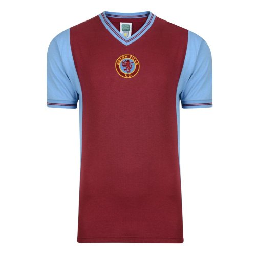 Score Draw Aston Villa 1982 Home Shirt