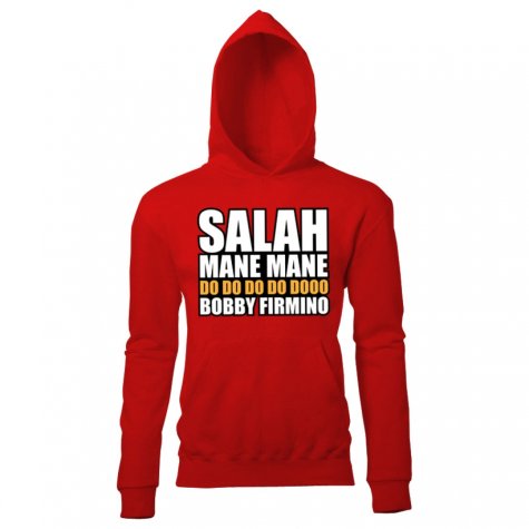 Salah Mane Mane Liverpool Hoody (Red)