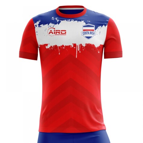 2024-2025 Costa Rica Home Concept Football Shirt - Womens