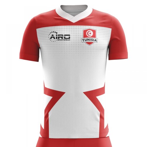 2024-2025 Tunisia Home Concept Football Shirt - Womens