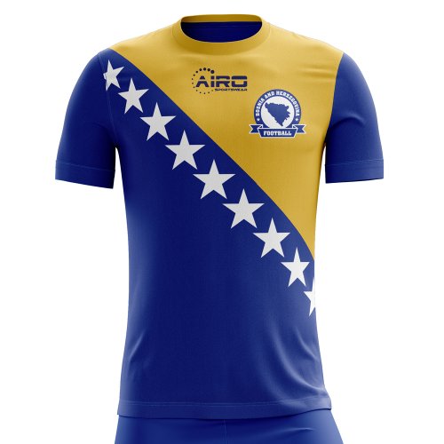 2024-2025 Bosnia Herzegovina Home Concept Football Shirt - Kids