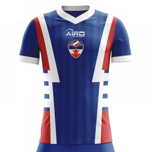 2024-2025 Yugoslavia Home Concept Football Shirt