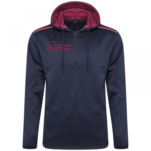 Airo Sportswear Heritage Hoody (Navy-Maroon)