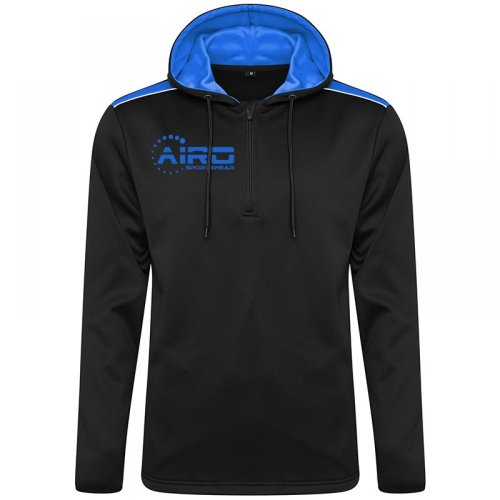 Airo Sportswear Heritage Hoody (Black-Royal)