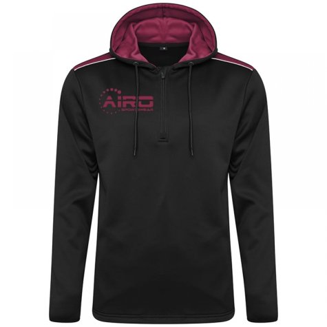 Airo Sportswear Heritage Hoody (Black-Maroon)