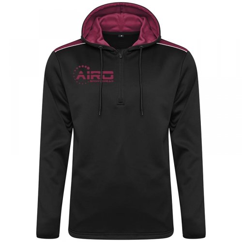 Airo Sportswear Heritage Hoody (Black-Maroon)