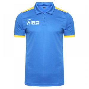 Airo Sportswear Heritage Polo Shirt (Royal-Yellow)