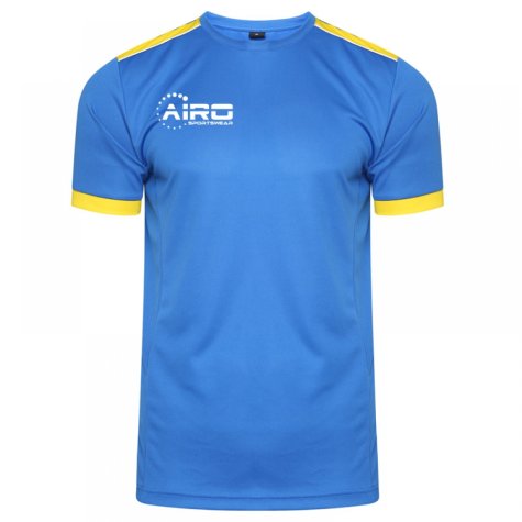 Airo Sportswear Heritage Training Tee (Royal-Yellow)