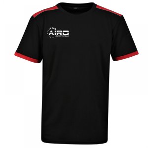 Airo Sportswear Heritage Training Tee (Black-Red)