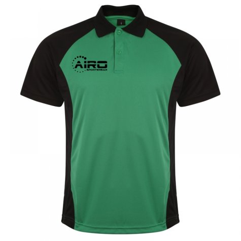 Airo Sportswear Matchday Polo Shirt (Green-Black)