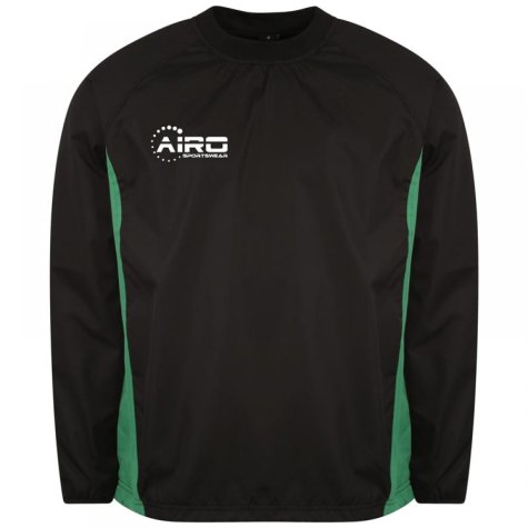 Airo Sportswear Team Windbreaker (Black-Green)