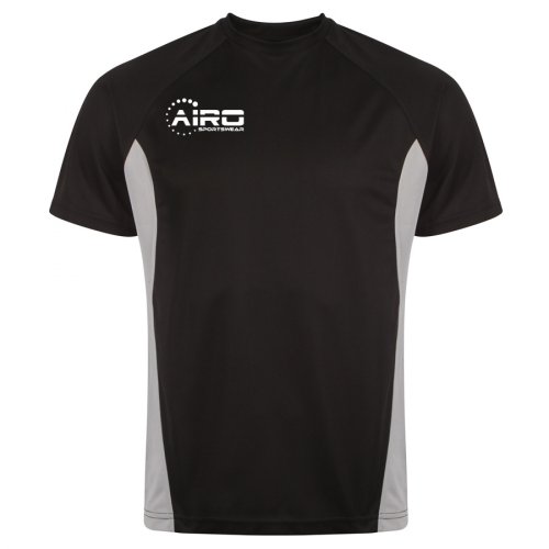 Airo Sportswear Player Training Tee (Black-Silver)