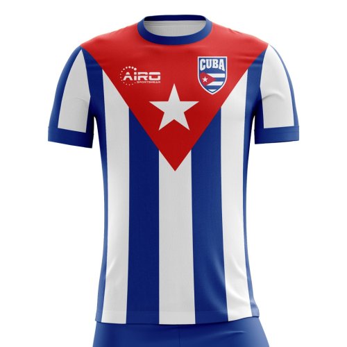 2024-2025 Cuba Home Concept Football Shirt - Womens