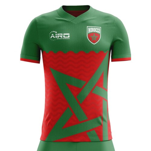 2024-2025 Morocco Home Concept Football Shirt - Womens