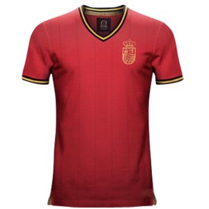 Vintage Spain Home Soccer Jersey