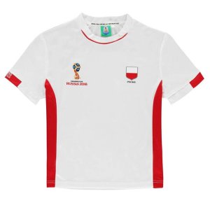 Poland FIFA World Cup 2018 Poly T-Shirt (White) - Kids Poland FIFA World Cup 2018 Poly T-Shirt (White) - Kids