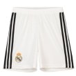 2018-2019 Real Madrid Adidas Home Shorts (White) - Kids