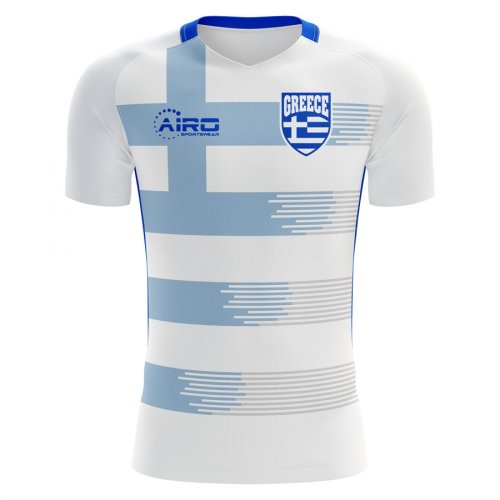 2025-2026 Greece Home Concept Football Shirt (Kids)