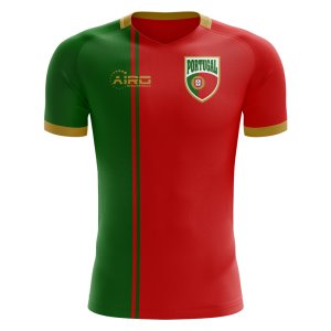 2024-2025 Portugal Flag Home Concept Football Shirt - Baby