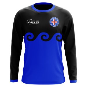 2024-2025 Iceland Long Sleeve Third Concept Football Shirt (Kids)