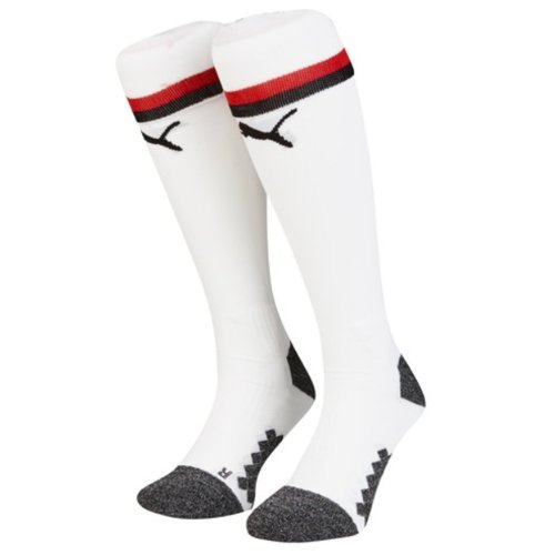 2018-2019 AC Milan Puma Home Football Socks (White) - Kids