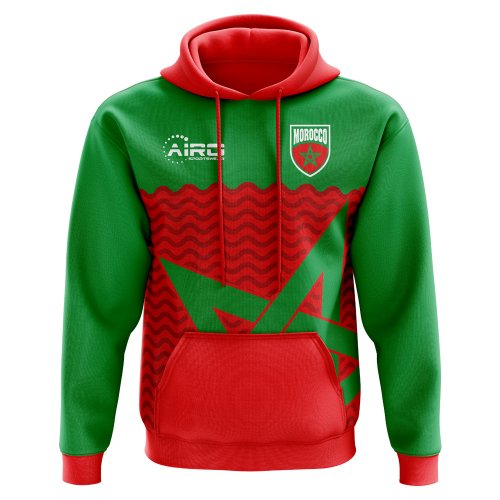 2024-2025 Morocco Home Concept Football Hoody