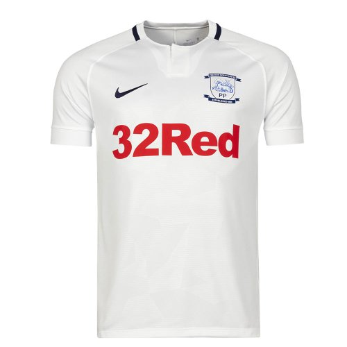 2018-2019 Preston North End Home Football Shirt