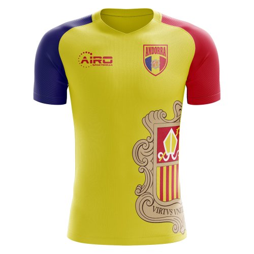 2024-2025 Andorra Home Concept Football Shirt - Womens