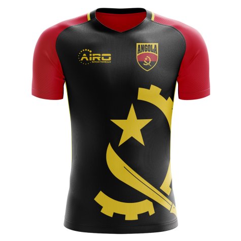 2024-2025 Angola Home Concept Football Shirt - Adult Long Sleeve