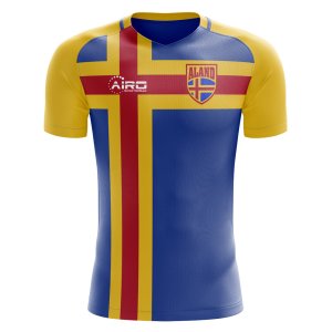 2024-2025 Aland Islands Home Concept Football Shirt - Baby