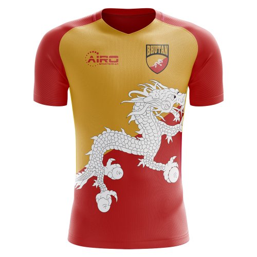 2024-2025 Bhutan Home Concept Football Shirt - Womens