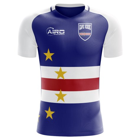 2024-2025 Cape Verde Home Concept Football Shirt - Womens