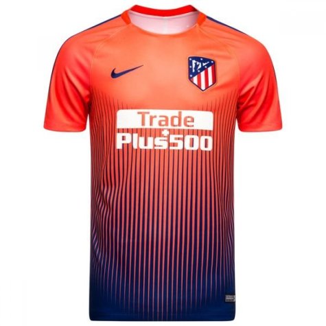 2018-2019 Atletico Madrid Nike Pre-Match Dry Training Shirt (Red)