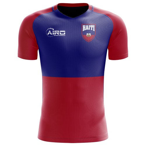 2024-2025 Haiti Home Concept Football Shirt - Womens