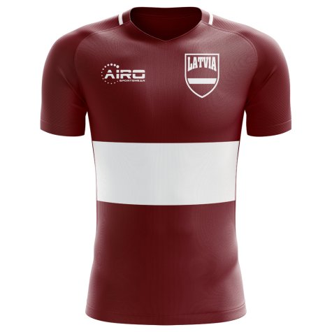 2024-2025 Latvia Home Concept Football Shirt - Baby