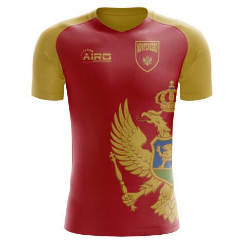 2024-2025 Montenegro Home Concept Football Shirt - Baby