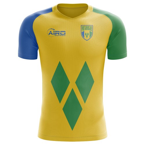 2024-2025 St Vincent and Grenadines Home Concept Football Shirt - Womens