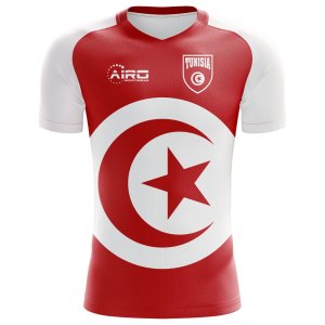 2024-2025 Tunisia Flag Concept Football Shirt - Baby