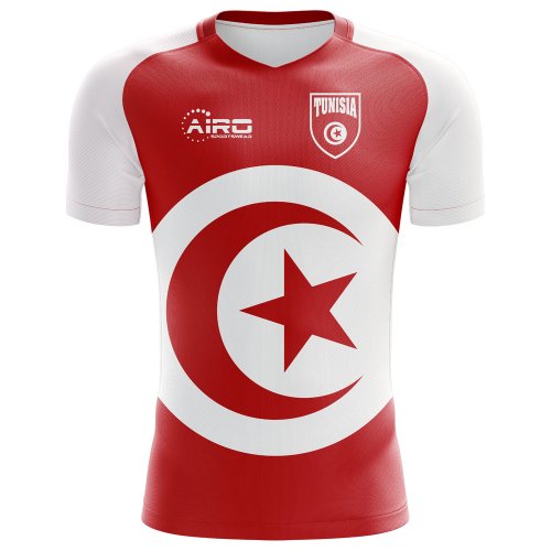 2024-2025 Tunisia Flag Concept Football Shirt - Womens