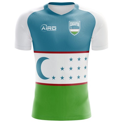 2024-2025 Uzbekistan Home Concept Football Shirt - Womens