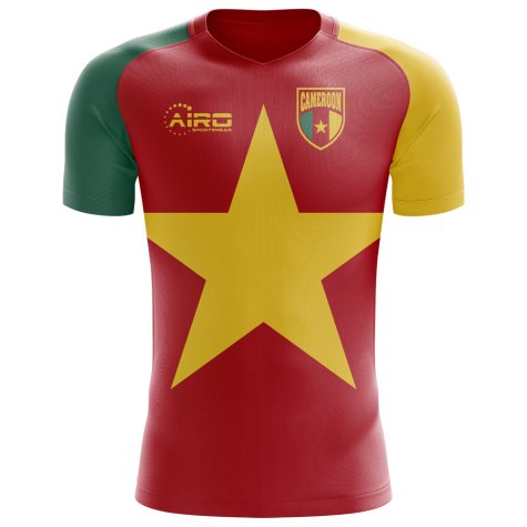 2024-2025 Cameroon Flag Concept Football Shirt