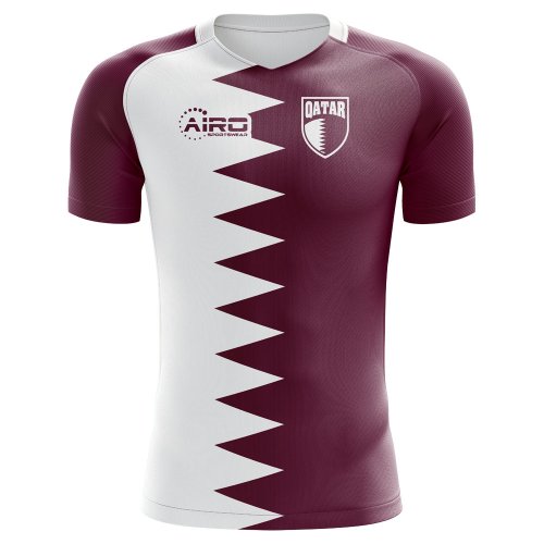 2024-2025 Qatar Home Concept Football Shirt - Baby