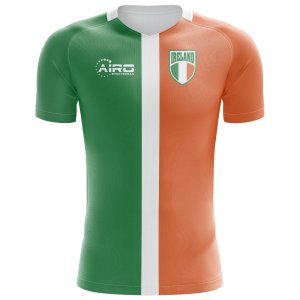 2024-2025 Ireland Flag Concept Football Shirt - Womens