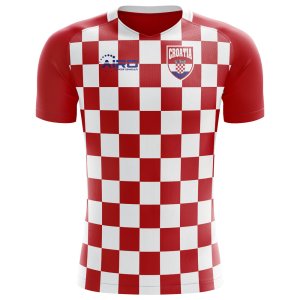 2024-2025 Croatia Flag Concept Football Shirt - Baby