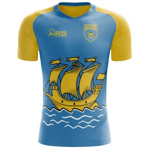 2024-2025 Saint Pierre and Miquelon Home Concept Football Shirt - Womens