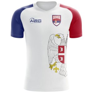 2024-2025 Serbia Flag Concept Football Shirt - Womens